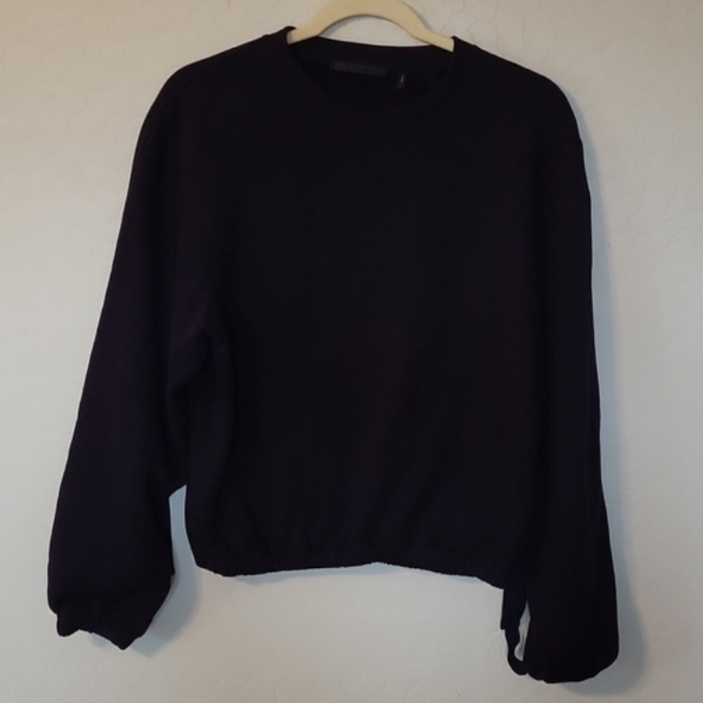 Helmut Lang Vintage Terry Cloth Elastic Hem Adjustable Sleeves Blue Size XS - Picture 5 of 12